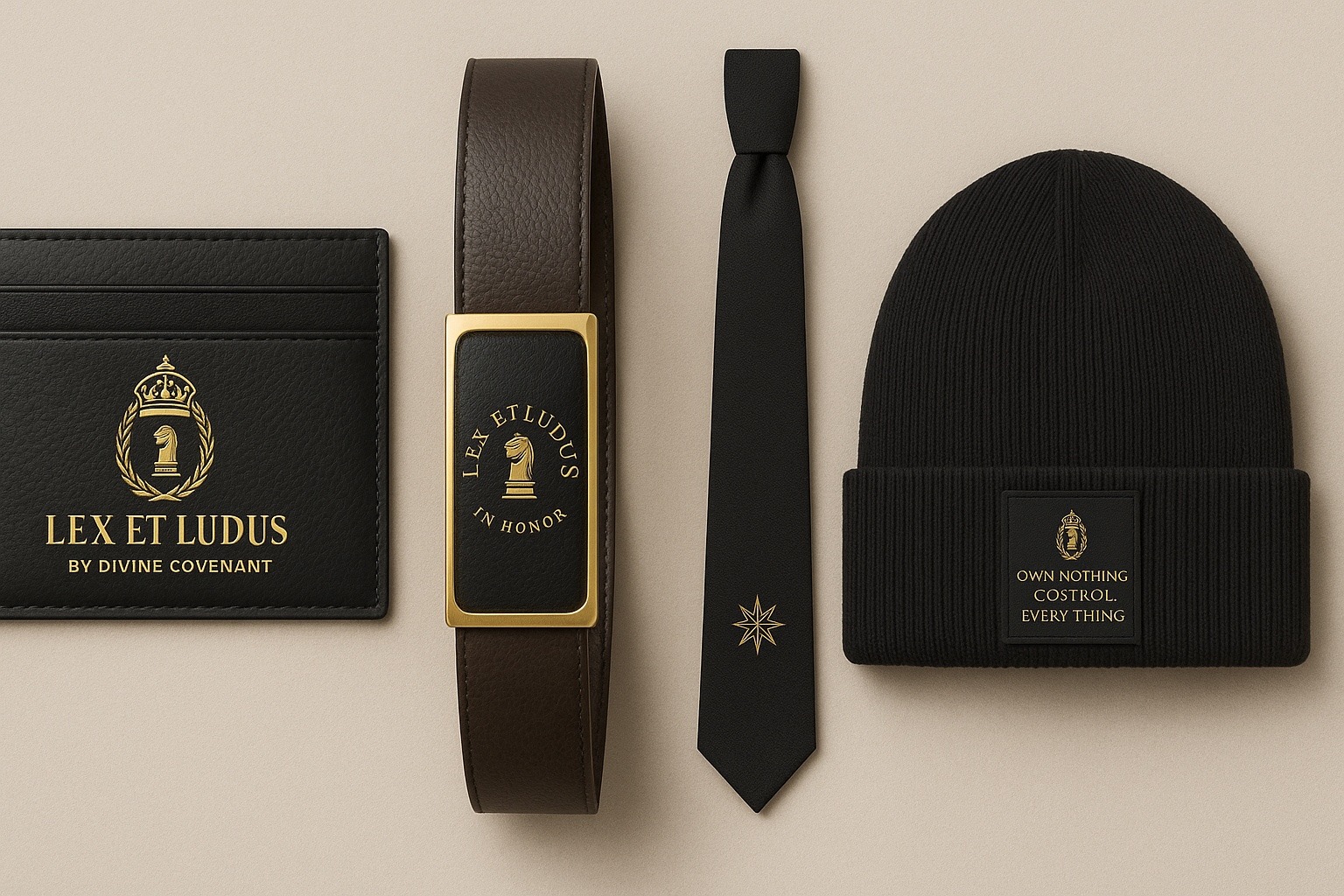 Sui Generis / Lex Et Ludus concept apparel and accessory board