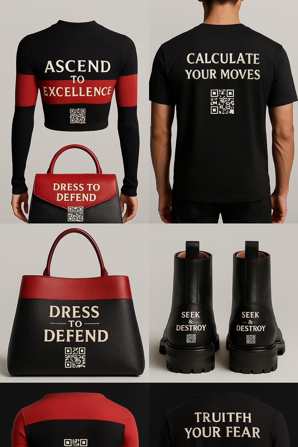 Sui Generis concept apparel and accessory board