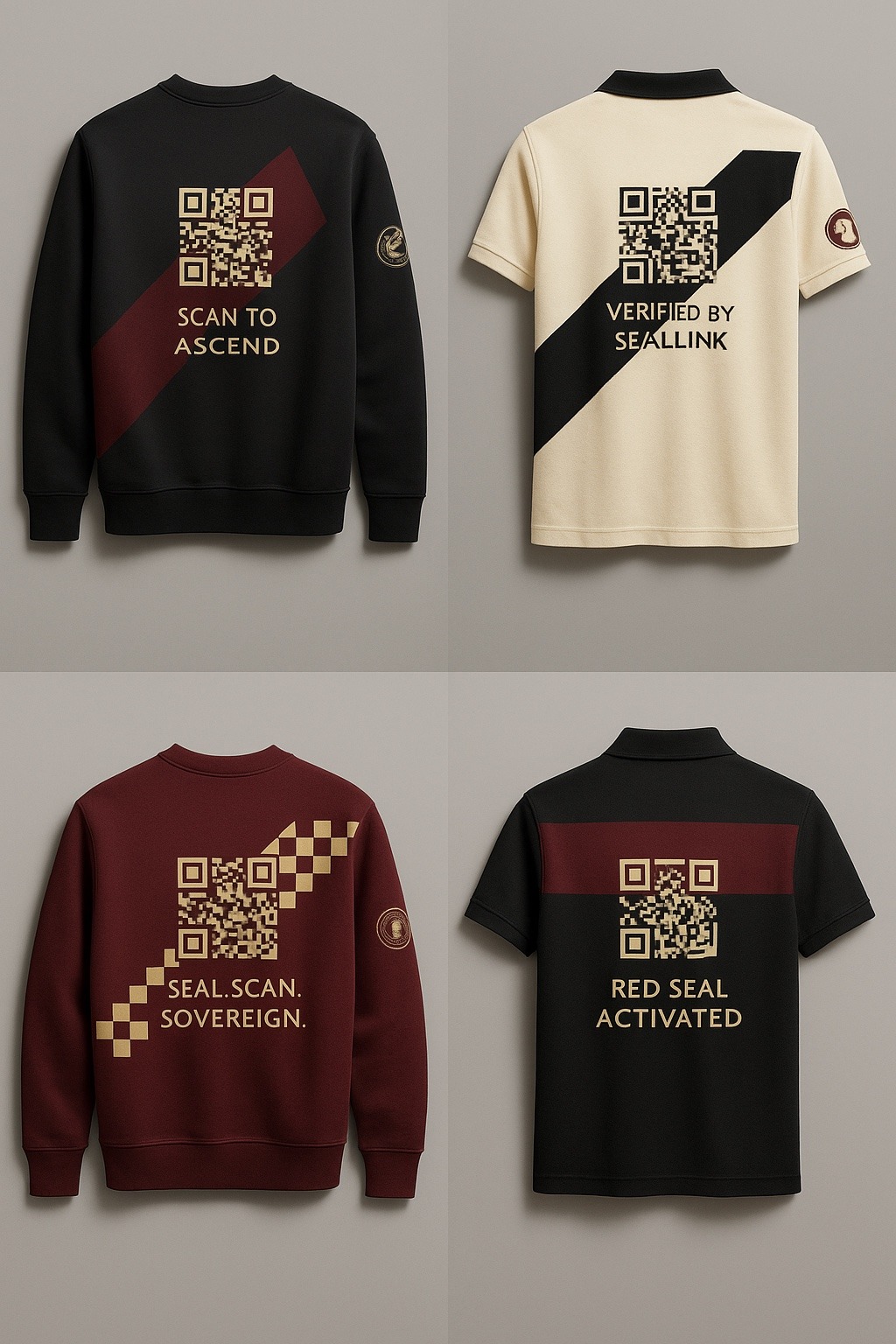 Sui Generis / Red Seal concept apparel and accessory board